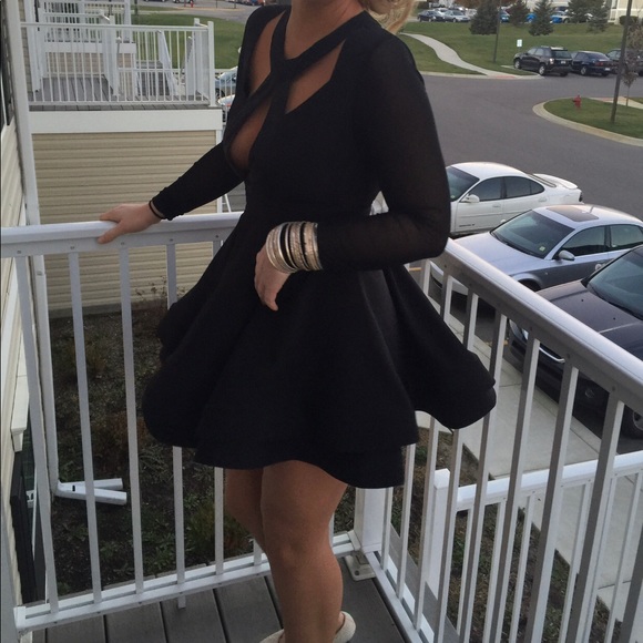 Mura Boutique size 12 (Aus) large dress black - Picture 2 of 4